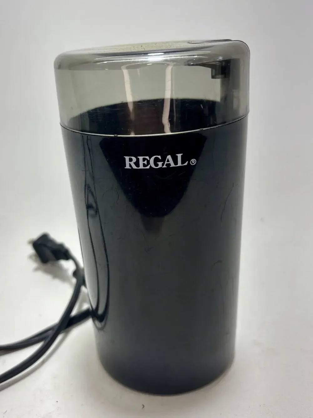 Regal Ware Coffee Spice Grinder K7450 Electric Blade Grinder Black Tested